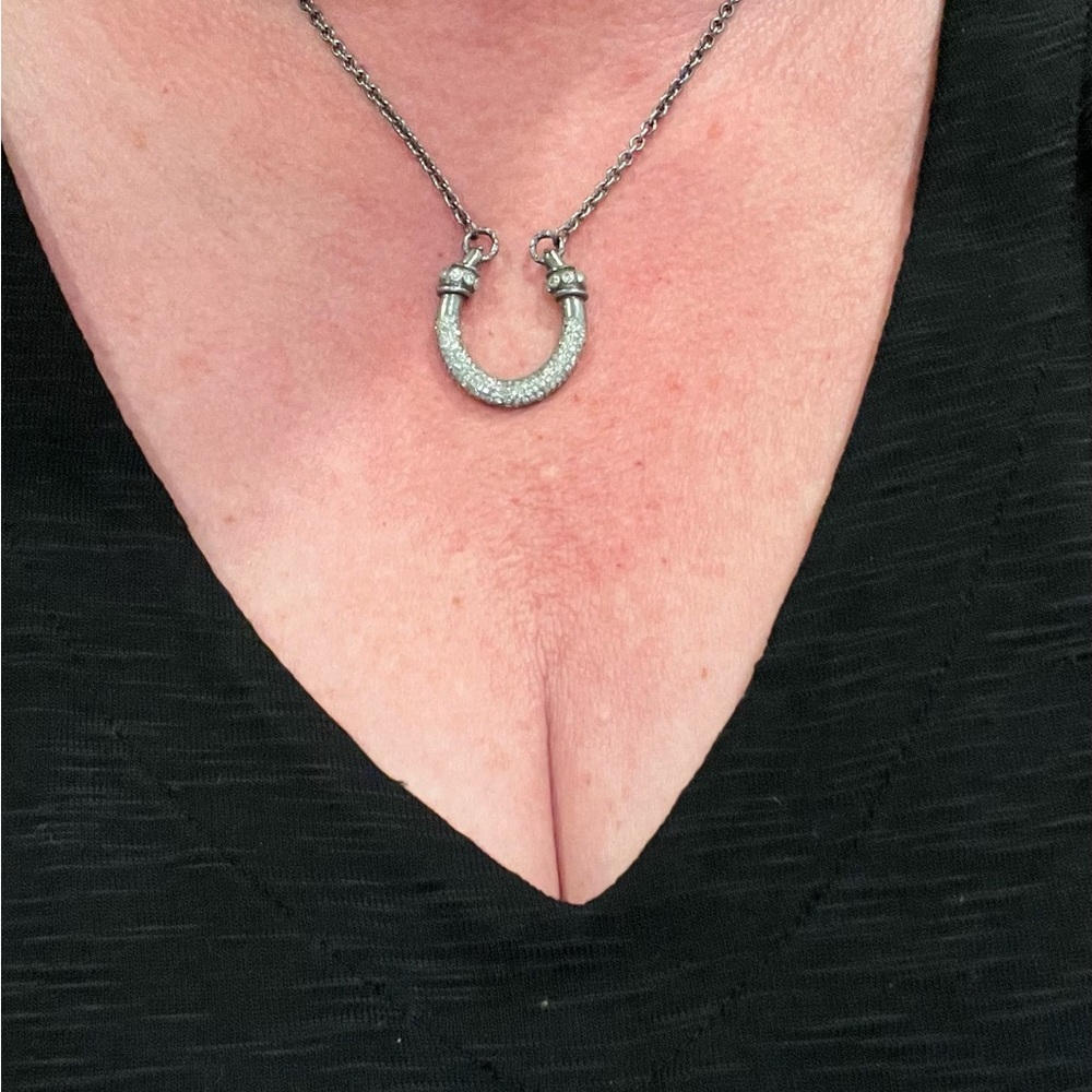 Armenta Silver & Diamond Necklace - Picture 2 of 4